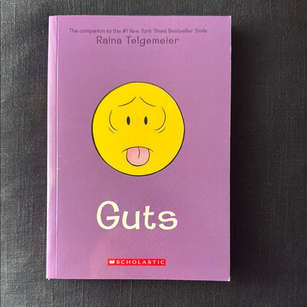 Guts by Raina Telgemeier Book